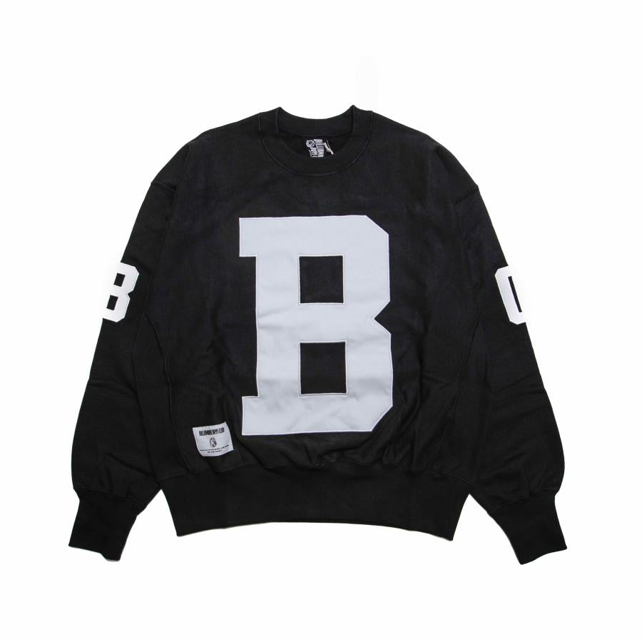 BILLIONAIRE BOYS CLUB APPLIQUE LOGO SWEATSHIRT B
