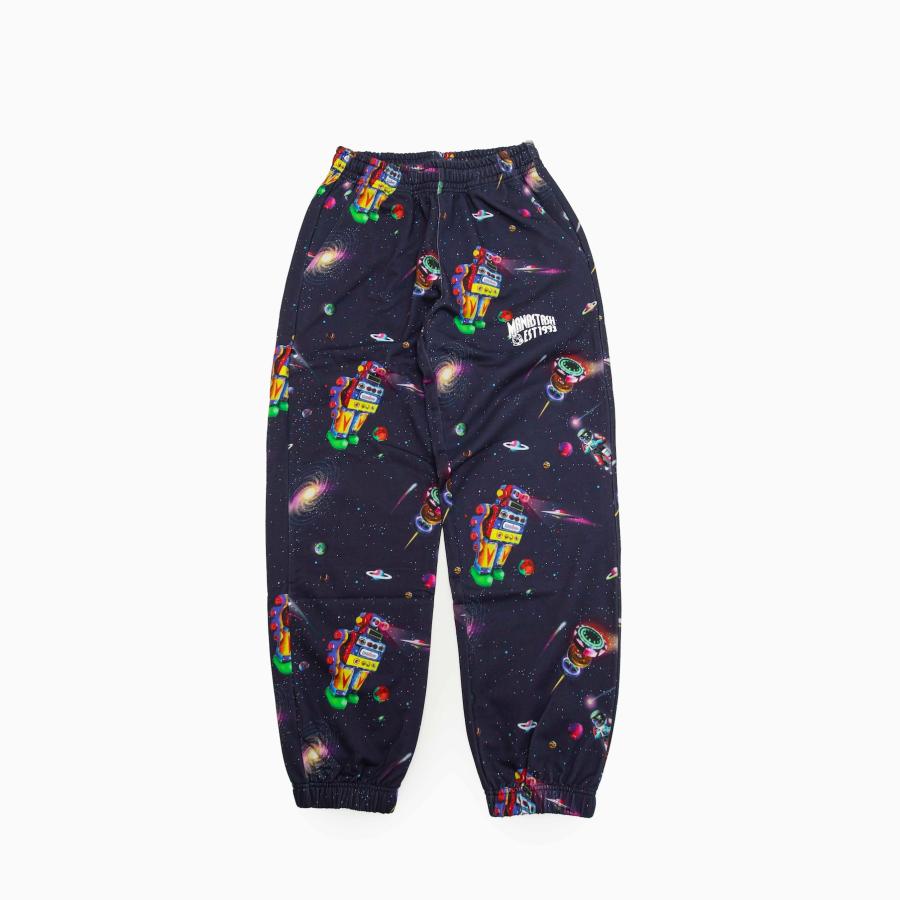BILLIONAIRE BOYS CLUB x MANASTASH COTTON SWEATPANTS REAL SPACE