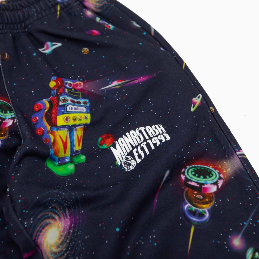 BILLIONAIRE BOYS CLUB x MANASTASH COTTON SWEATPANTS REAL SPACE