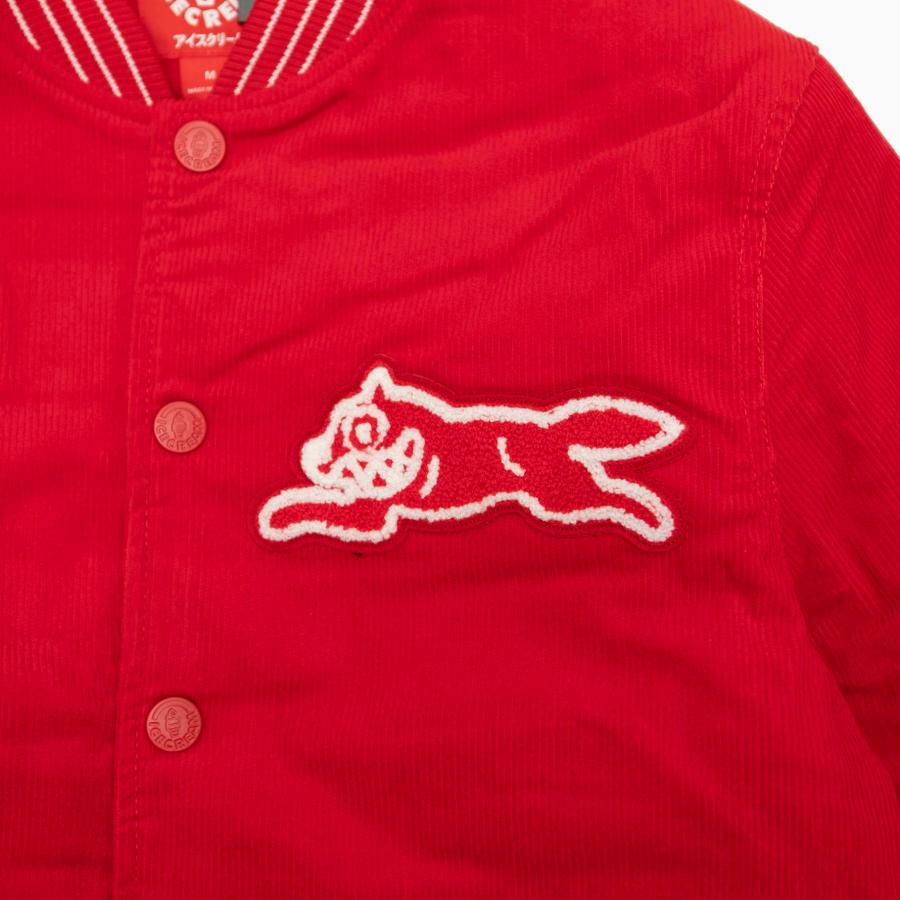 ICECREAM HOUNDS CHENILLE APPLIQUE VARSITY JACKET