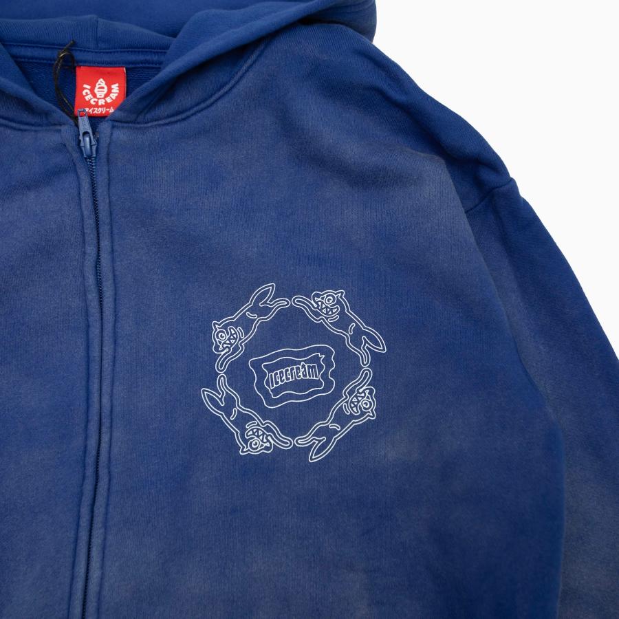 ICECREAM ROTATION ZIP HOODIE
