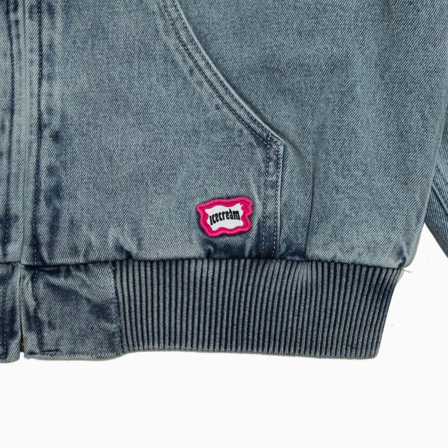 ICECREAM BLUEBERRY DENIM HOODIE