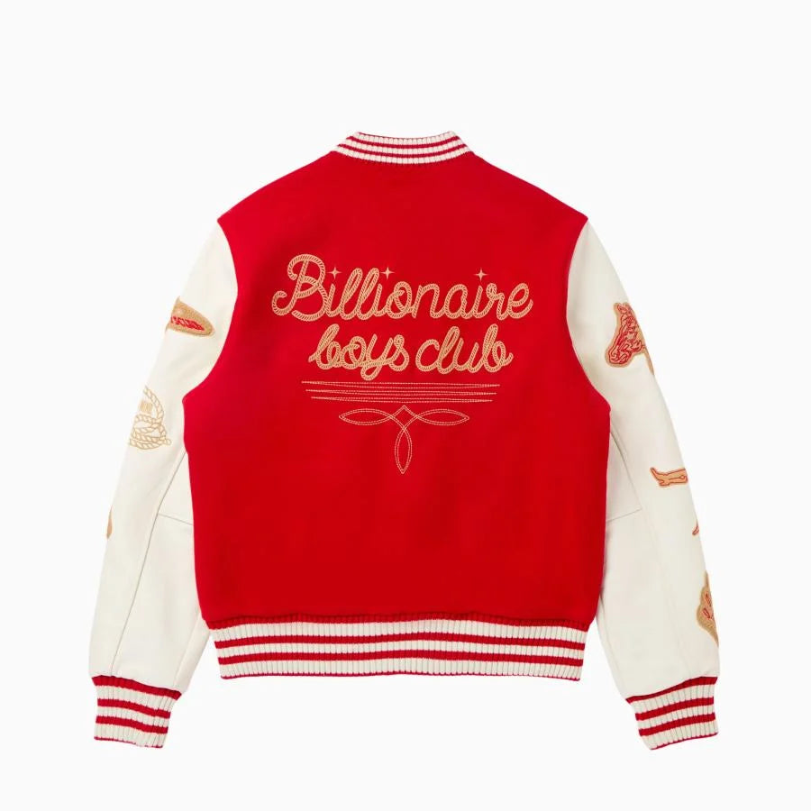 Billionaire Boys Club BB GOLD PEAK VARSITY JACKET