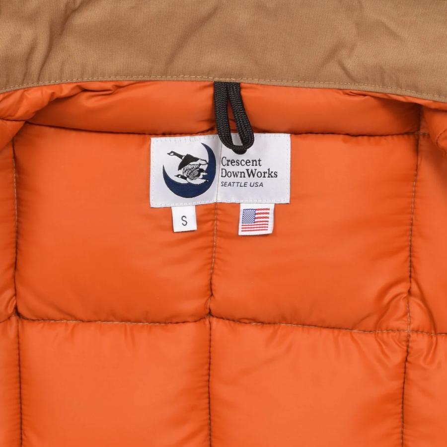 Crescent Down Works Logo DOWN SHIRT