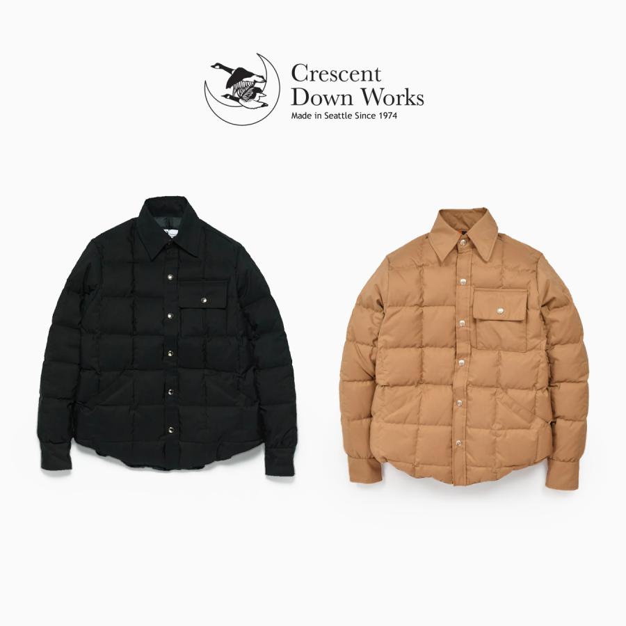 Crescent Down Works Logo DOWN SHIRT