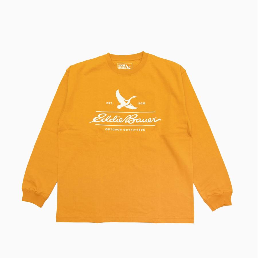EDDIE BAUER | エディー・バウアー CLASSIC LOGO PRINT LS TEE
