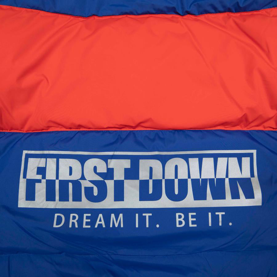 FIRST DOWN HOOD DETACHABLE DOWN JKT MICROFT