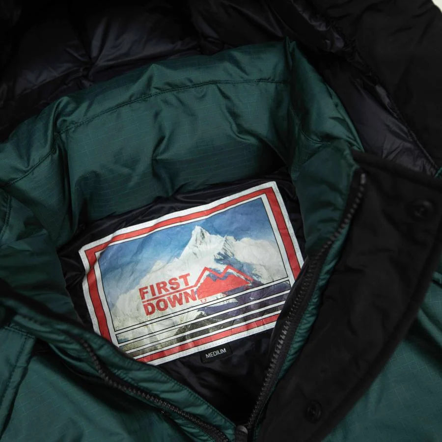 FIRST DOWN HOOD DETACHABLE DOWN JKT MICROFT®