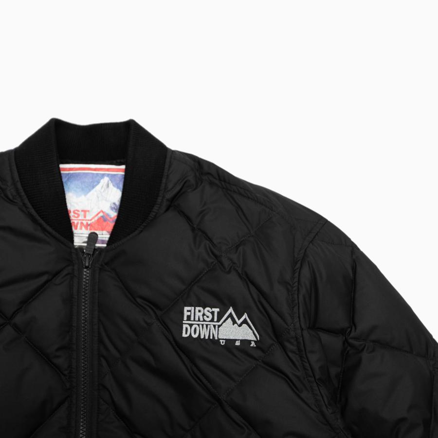 FIRST DOWN "QUILTED BOMBER JKT RITZ EXCLUSIVE