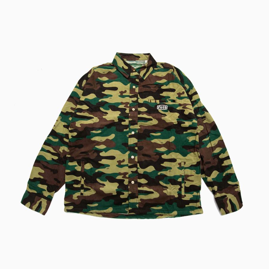 felt -Corduroy Overshirt