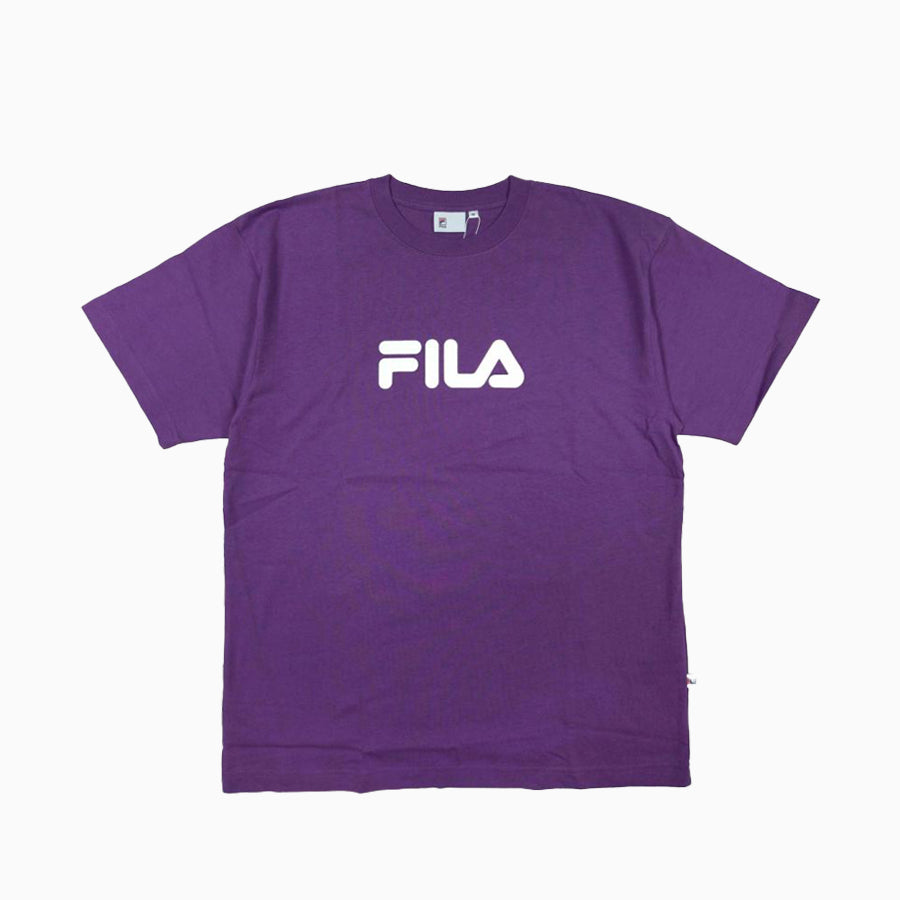 FILA logo Tシャツ /purple