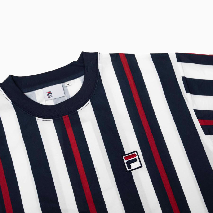 FILA HERITAGE レトロストライプTシャツ