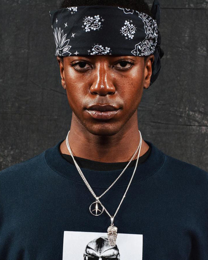 WORLD IS YOURS PENDANT & CHAIN