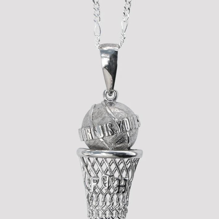 FOR THE HOMIES　WORLD IS YOURS PENDANT & CHAIN