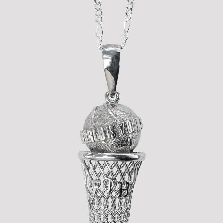 FOR THE HOMIES　WORLD IS YOURS PENDANT & CHAIN