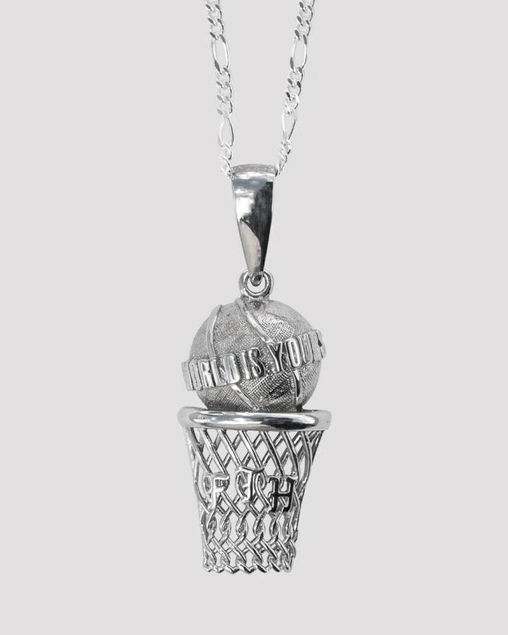 FOR THE HOMIES　WORLD IS YOURS PENDANT & CHAIN
