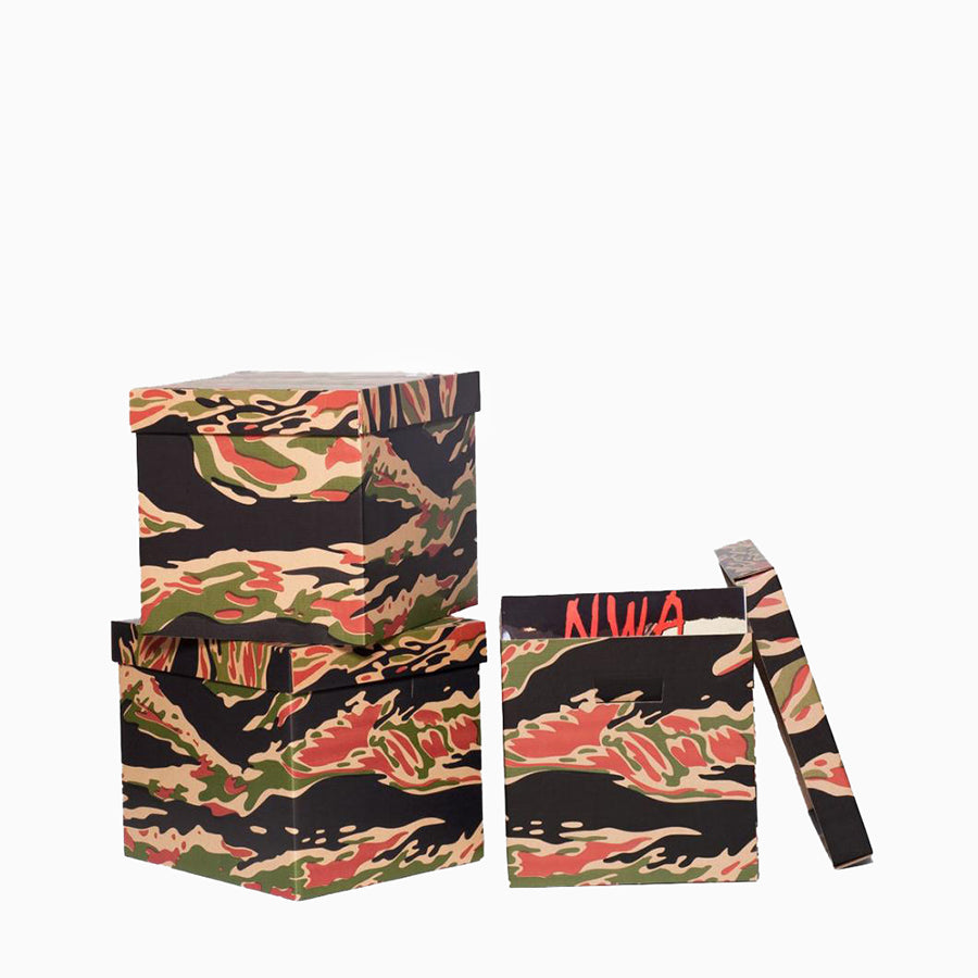FOR THE HOMIES TIGER CAMOUFLAGE Storage Box - 3 Pack