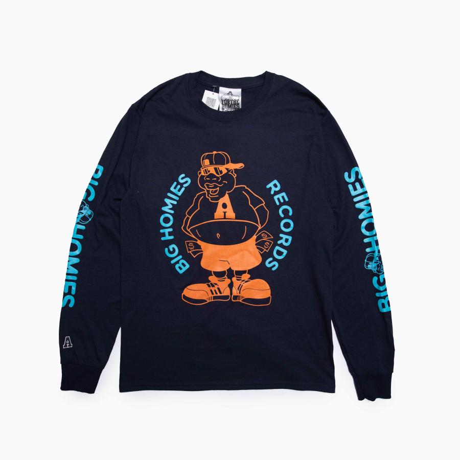 FOR THE HOMIES BIG HOMIES RECORDS L/S tee