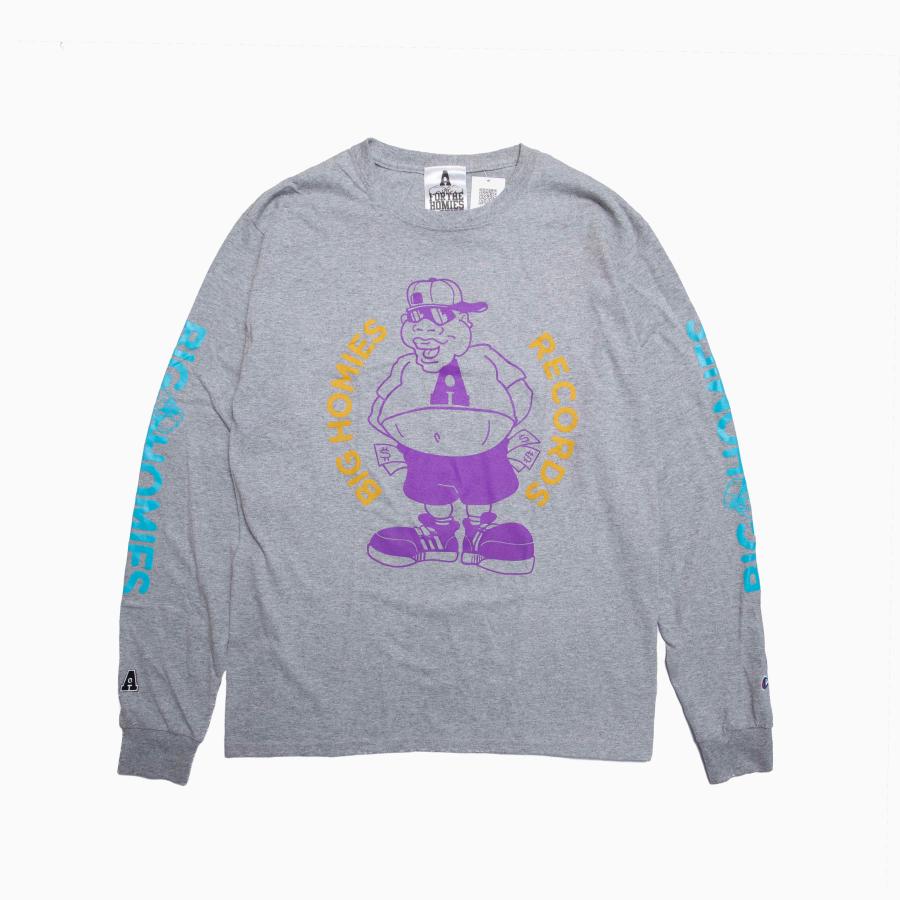 FOR THE HOMIES BIG HOMIES RECORDS L/S tee