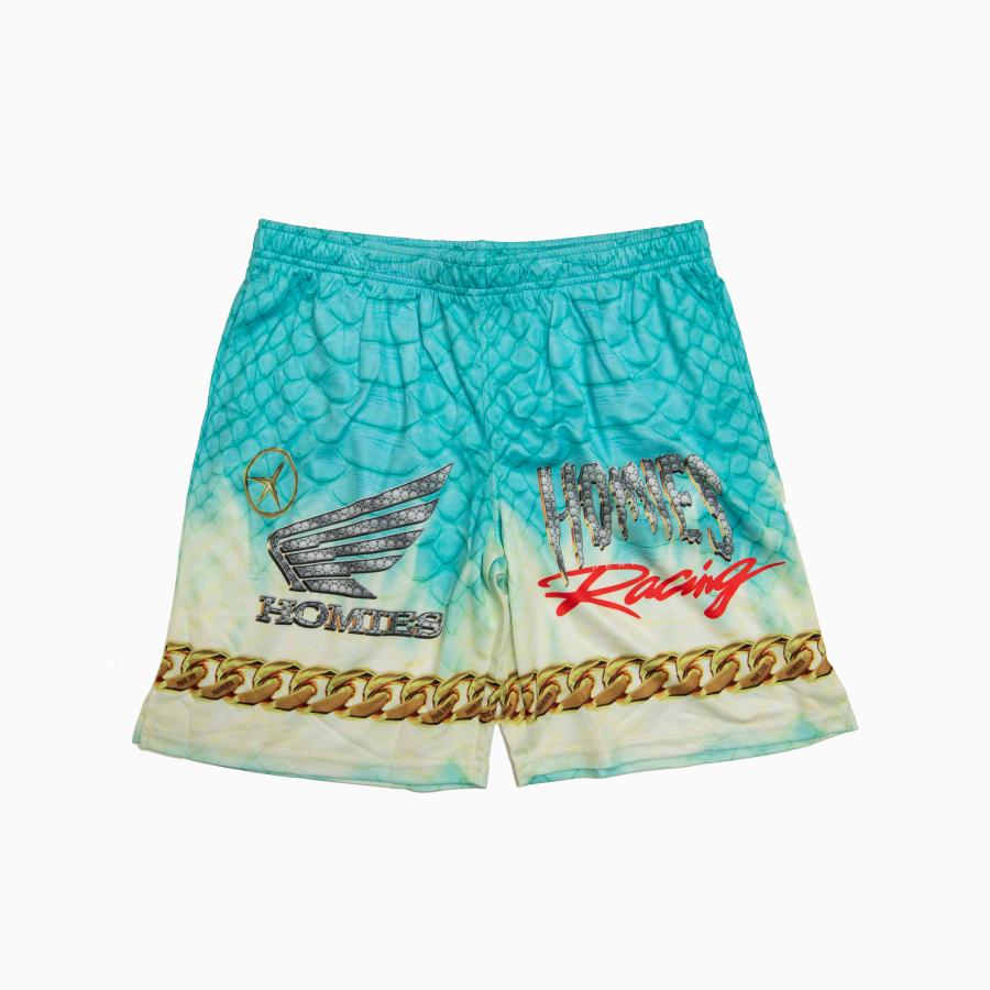 FOR THE HOMIES MOTO SHORTS