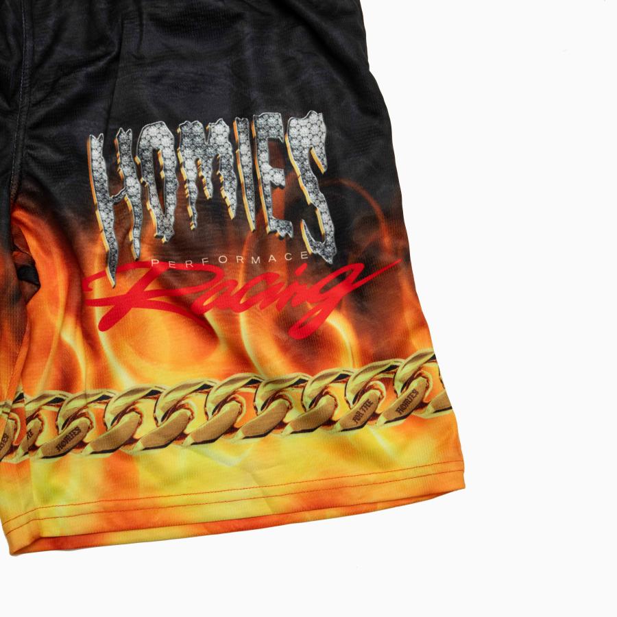 FOR THE HOMIES MOTO SHORTS