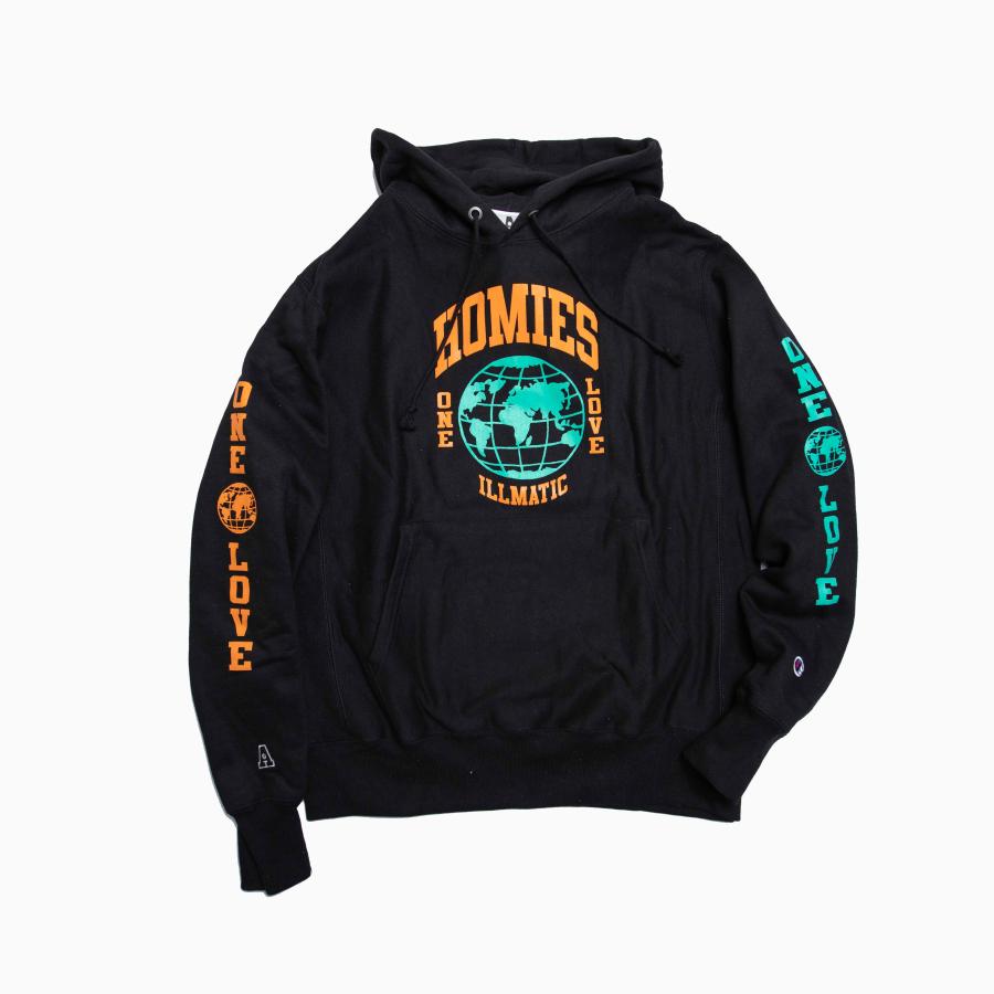 FOR THE HOMIES CRASHED HOODIE