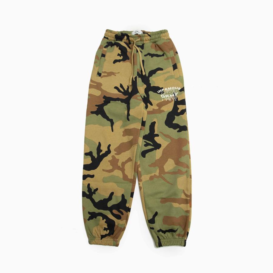 GRIMEY FOLLOW THE DOLLAR CAMO SWEATPANTS