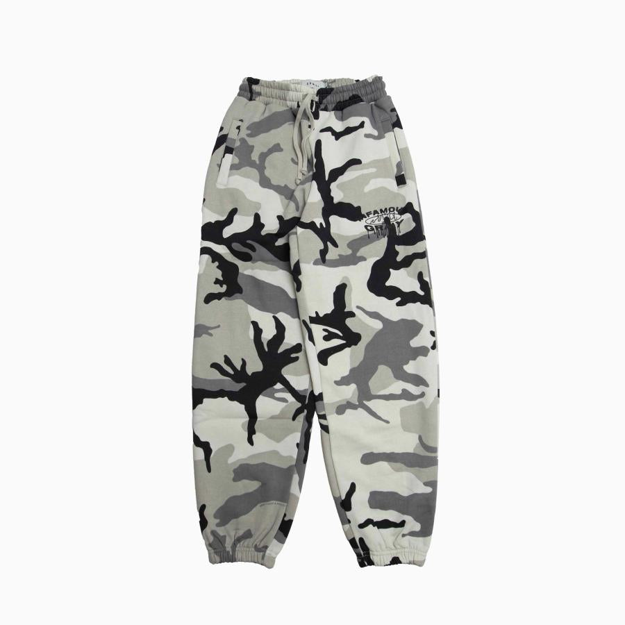 GRIMEY FOLLOW THE DOLLAR CAMO SWEATPANTS