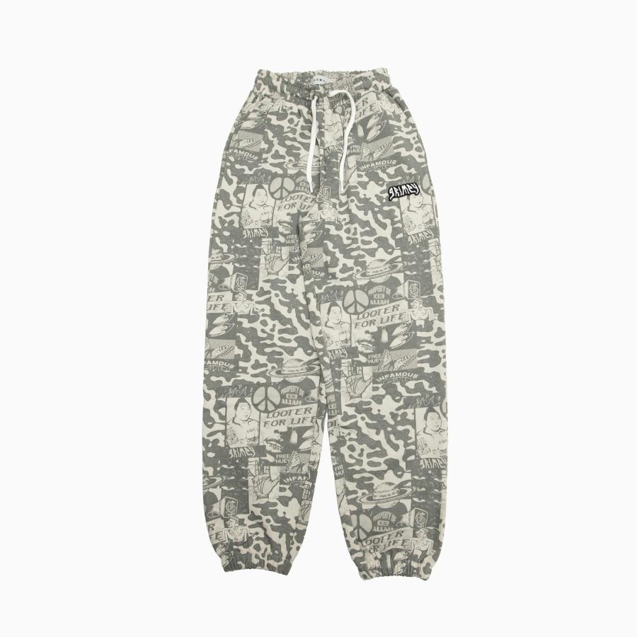 GRIMEY GRIMEY PEACE WITHIN ALL OVER PRINT SWEATPANTS