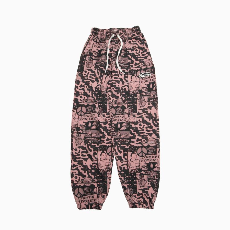 GRIMEY GRIMEY PEACE WITHIN ALL OVER PRINT SWEATPANTS