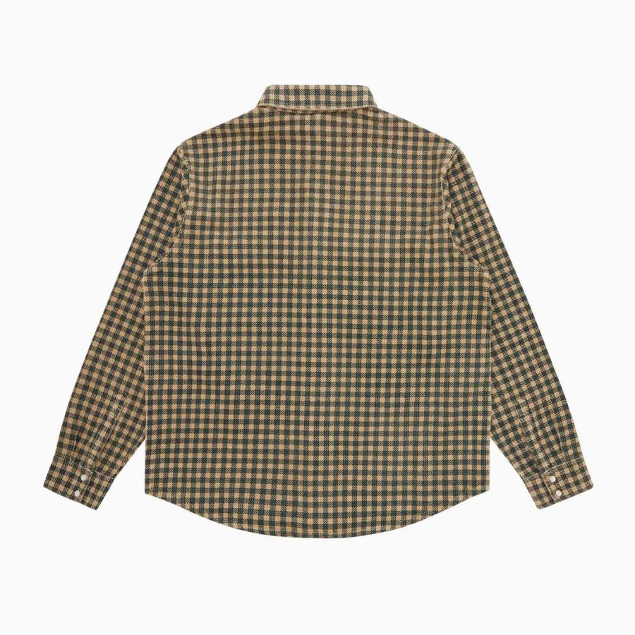 ICECREAM PRINTED CHECK SHIRT