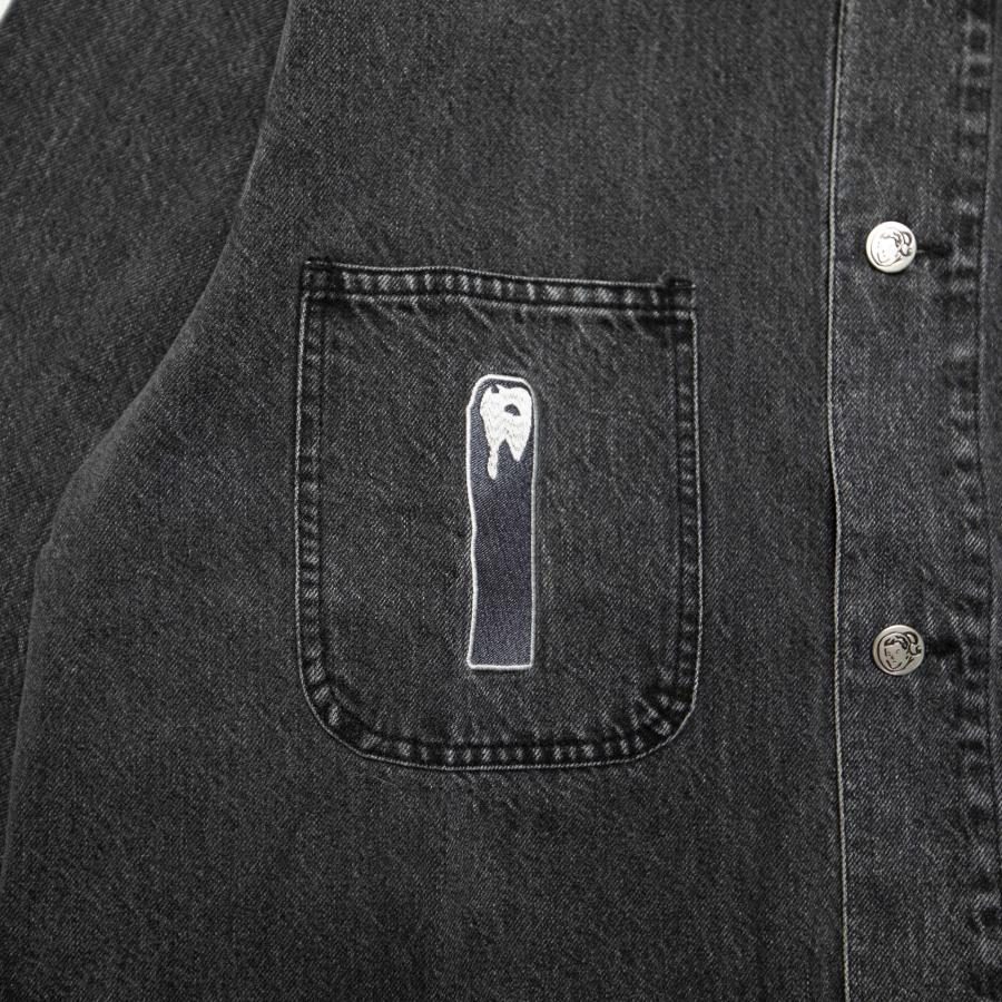 ICECREAM WASHED DENIM JACKET