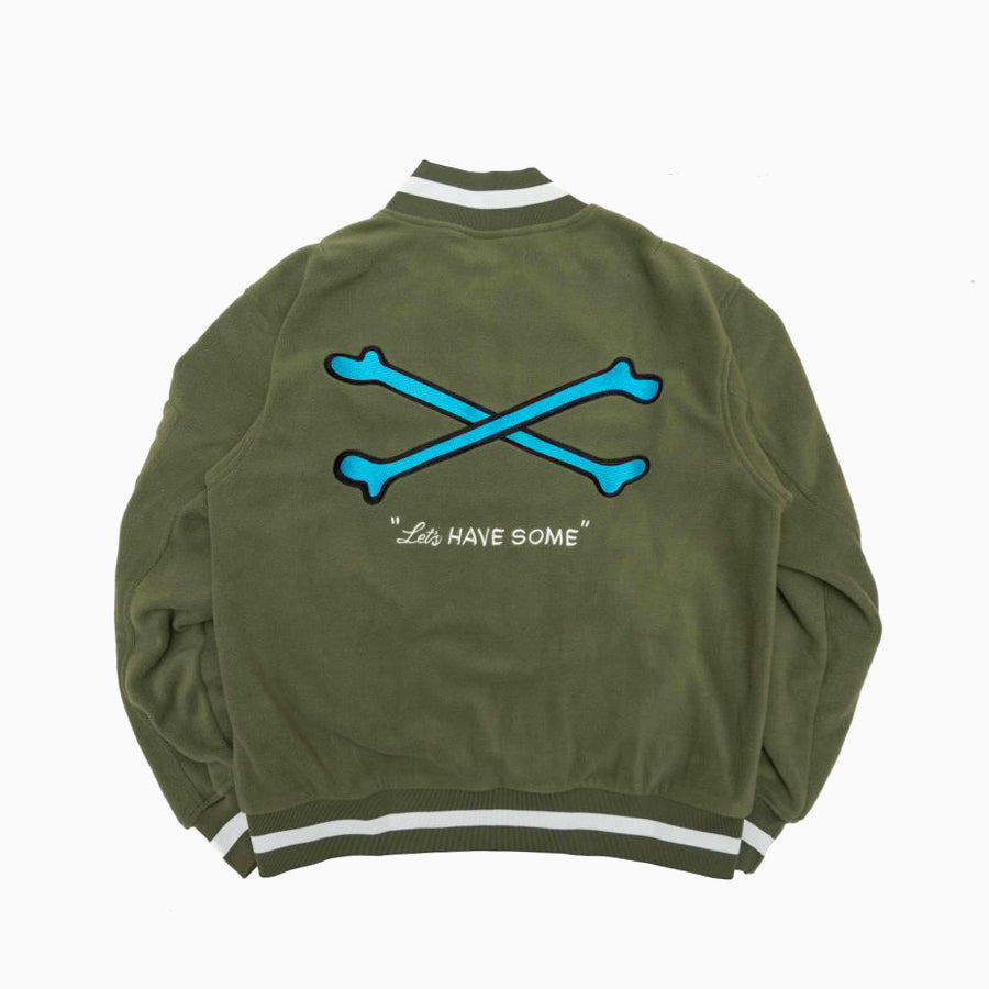 ICECREAM EMBROIDERY LOGO FLEECE MA-1 WITH BADGE