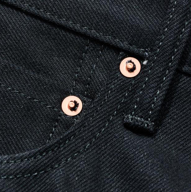 Cotton Research Club Selvage Black Denim Jeans