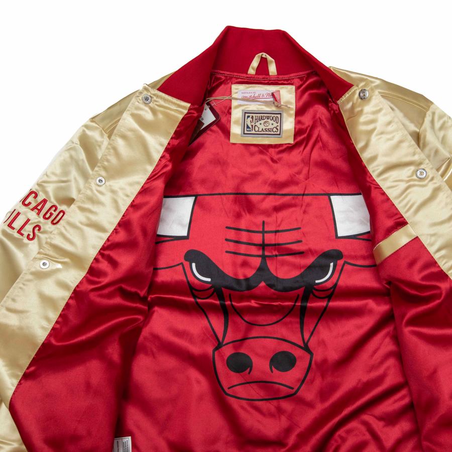 Mitchell & Ness NBA Fashion Lw Satin Jacket Chicago Bulls
