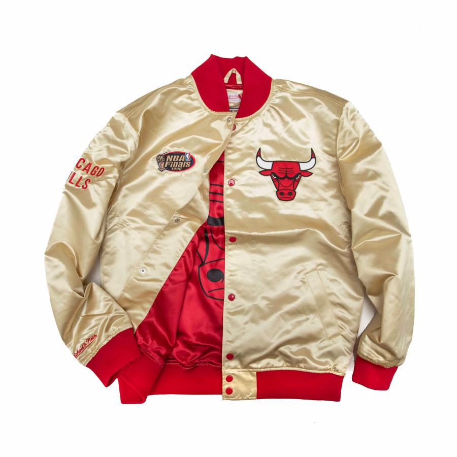 Mitchell & Ness NBA Fashion Lw Satin Jacket Chicago Bulls