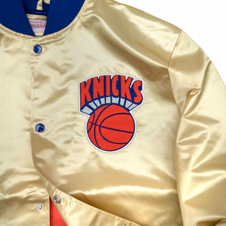 Mitchell & Ness NBA Fashion Lw Satin Jacket Knicks