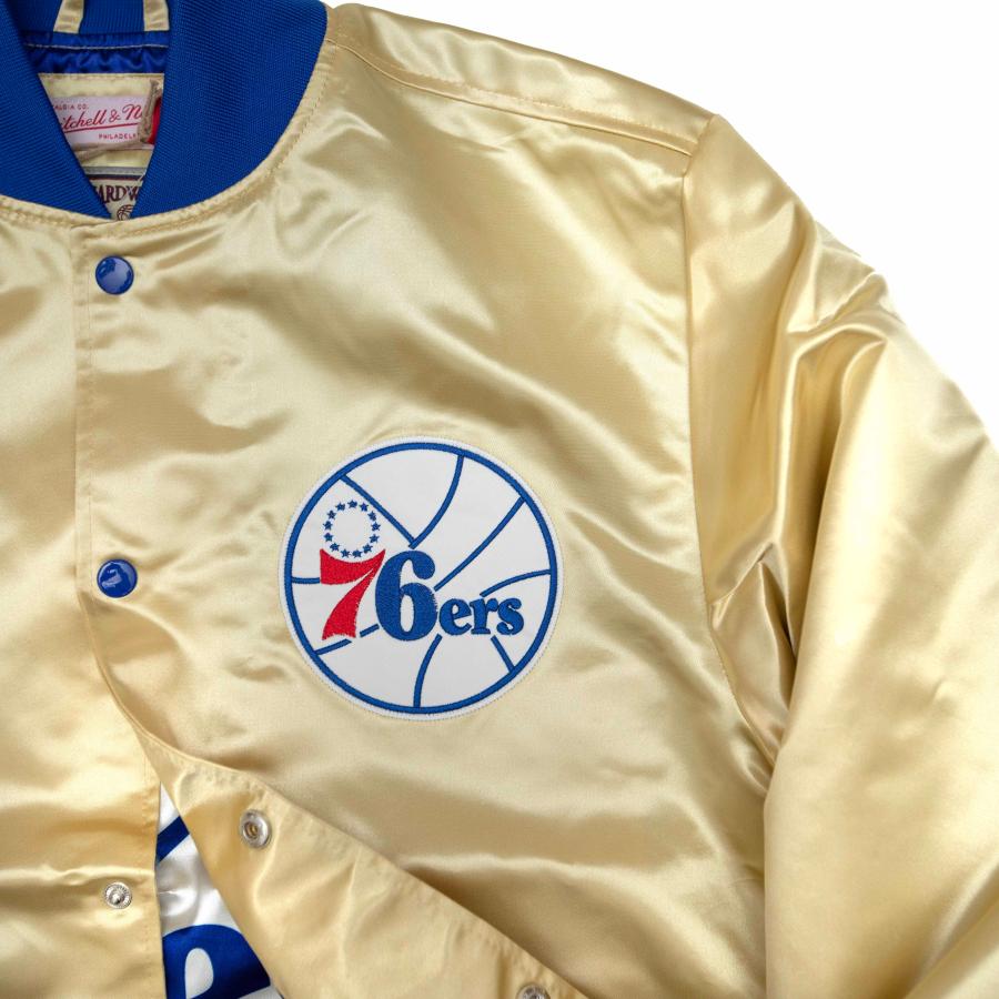 Mitchell & Ness NBA Fashion Lw Satin Jacket 76ers