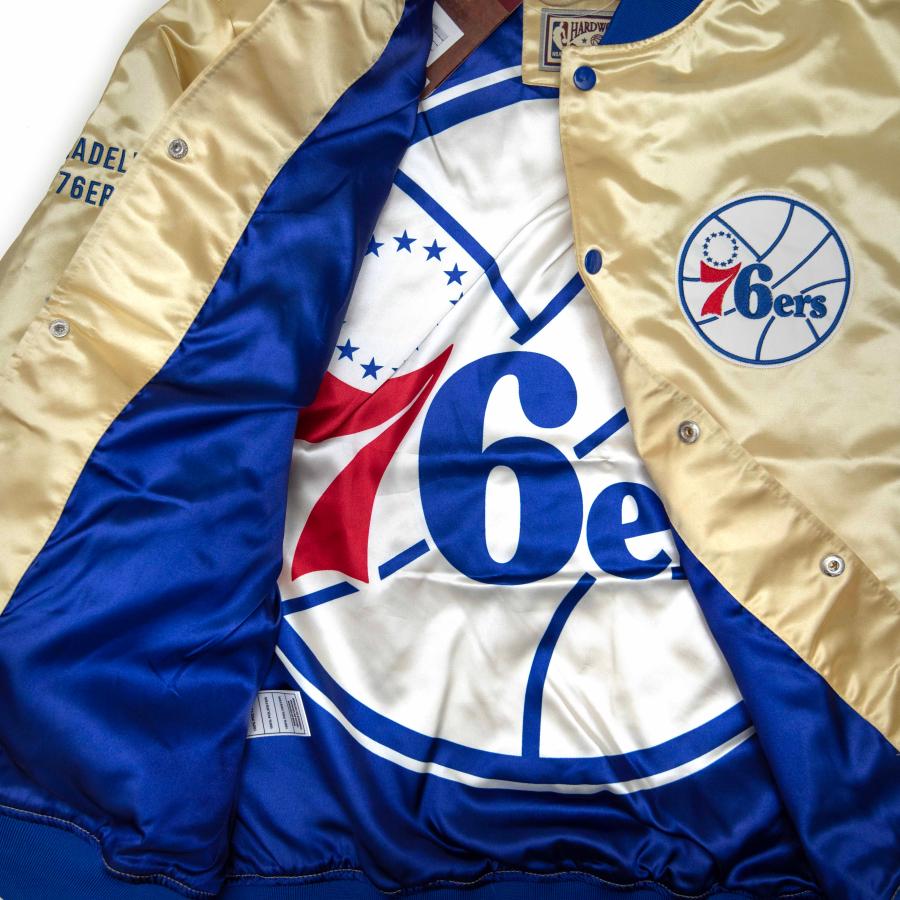 Mitchell & Ness NBA Fashion Lw Satin Jacket 76ers