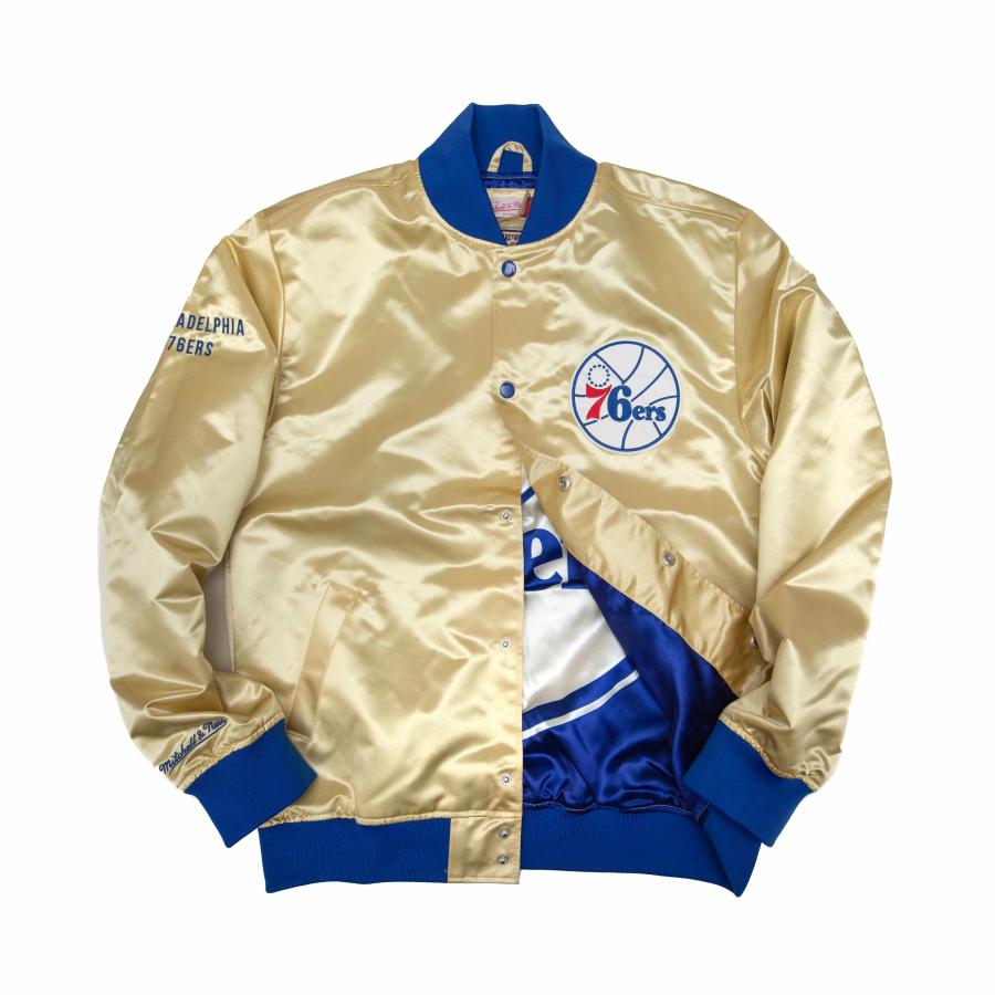 Mitchell & Ness NBA Fashion Lw Satin Jacket 76ers