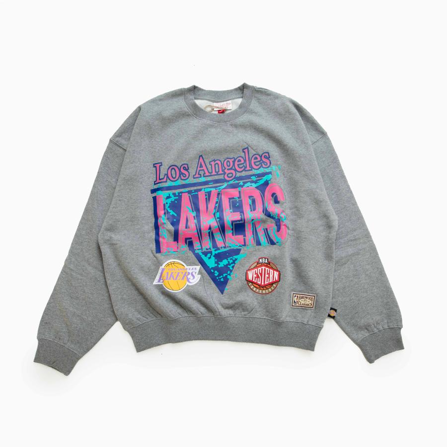 Mitchell & Ness NBA 90S REFLECTIVE CREWNECK