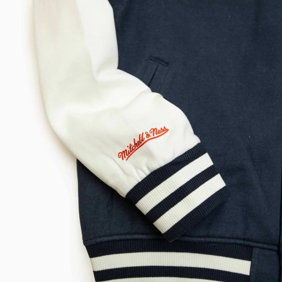 Mitchell and ness NBA WASHED FLEECE VARSITY JACKET