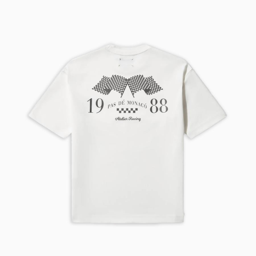 PAS DE MONACO Senna 88 Off White T-Shirt