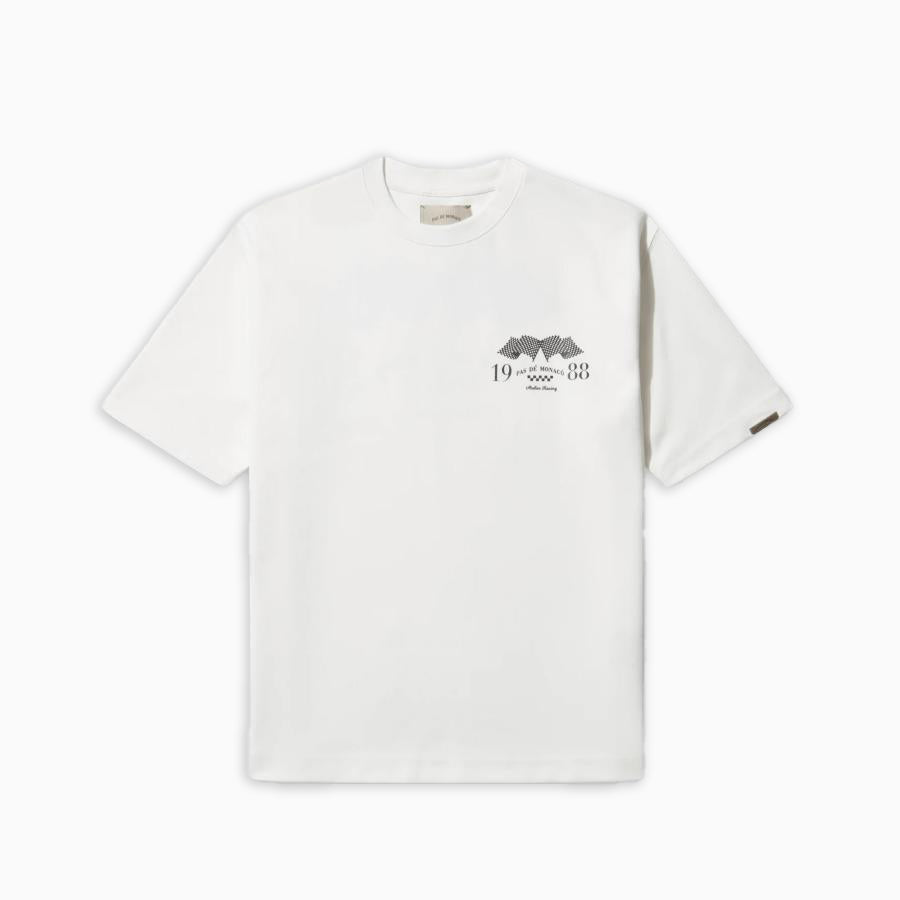 PAS DE MONACO Senna 88 Off White T-Shirt