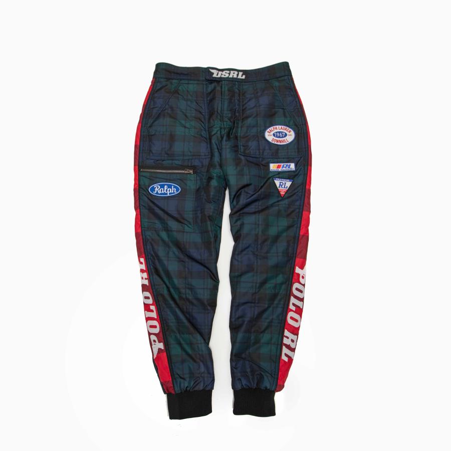 POLO RALPH LAUREN Water-Resistant Plaid Racing Pants