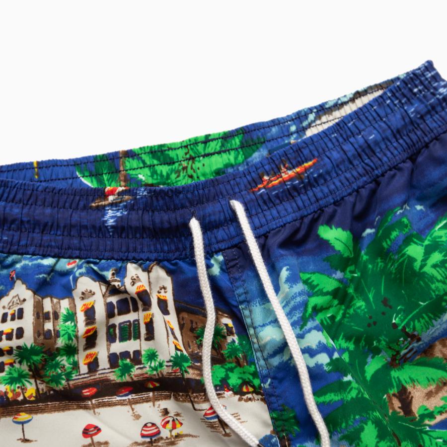 POLO RALPH LAUREN SWIM SHORTS TRAVELER SHORT HAVANA OCEANSIDE