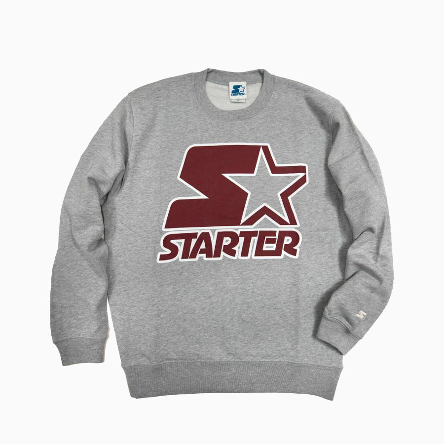 STARTER star logo crewneck