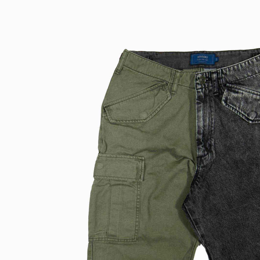 SURKU M65 ONE LOVE Cargo Pant. /Black Olive