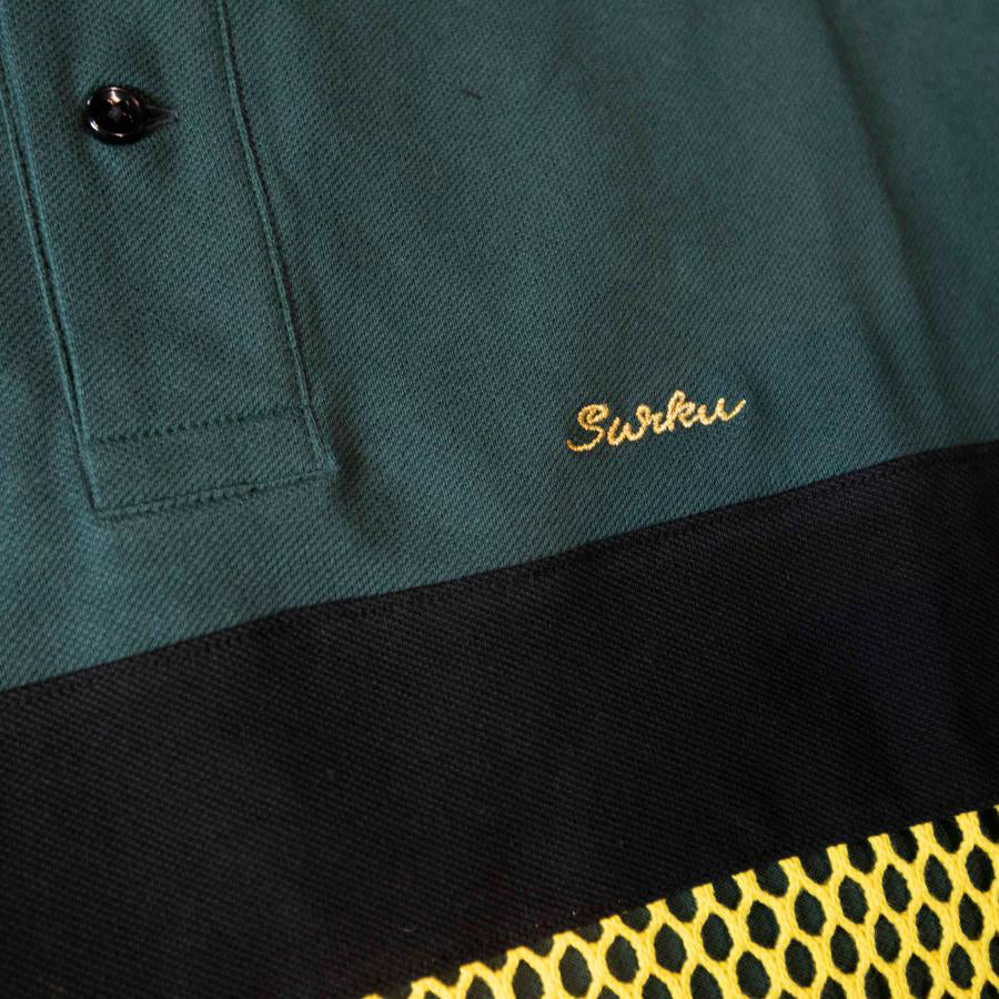 SURKU × SPECIAL 1 【Turn your lights down low Mesh Polo】