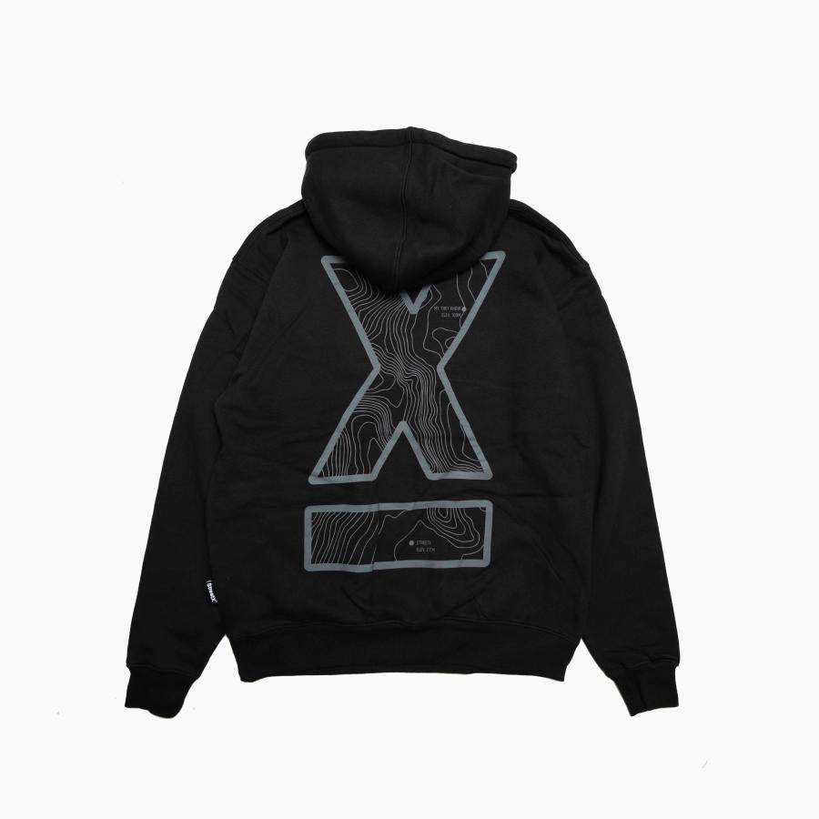 StreetX Topography Hooded Fleece